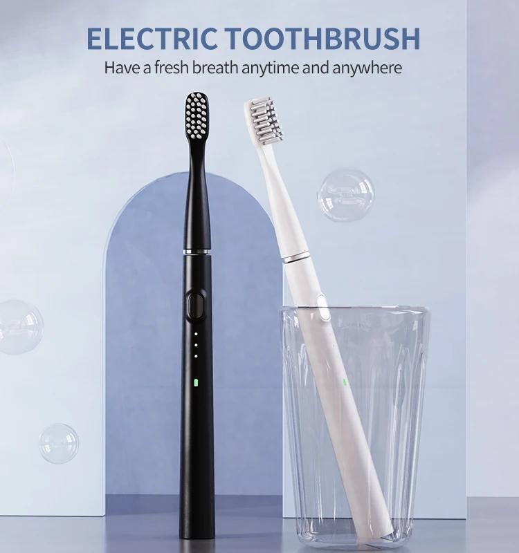 Brosse à dents électrique Ultra fine, sonique intelligente, 3 Modes de fonctionnement, Interface de 