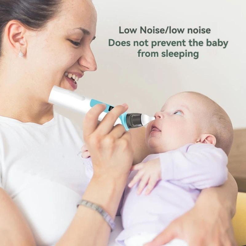 Nouvel Aspirateur Nasal Électrique pour Bébé 2026, Version Rechargeable, Outil d'Aspiration pour Pré