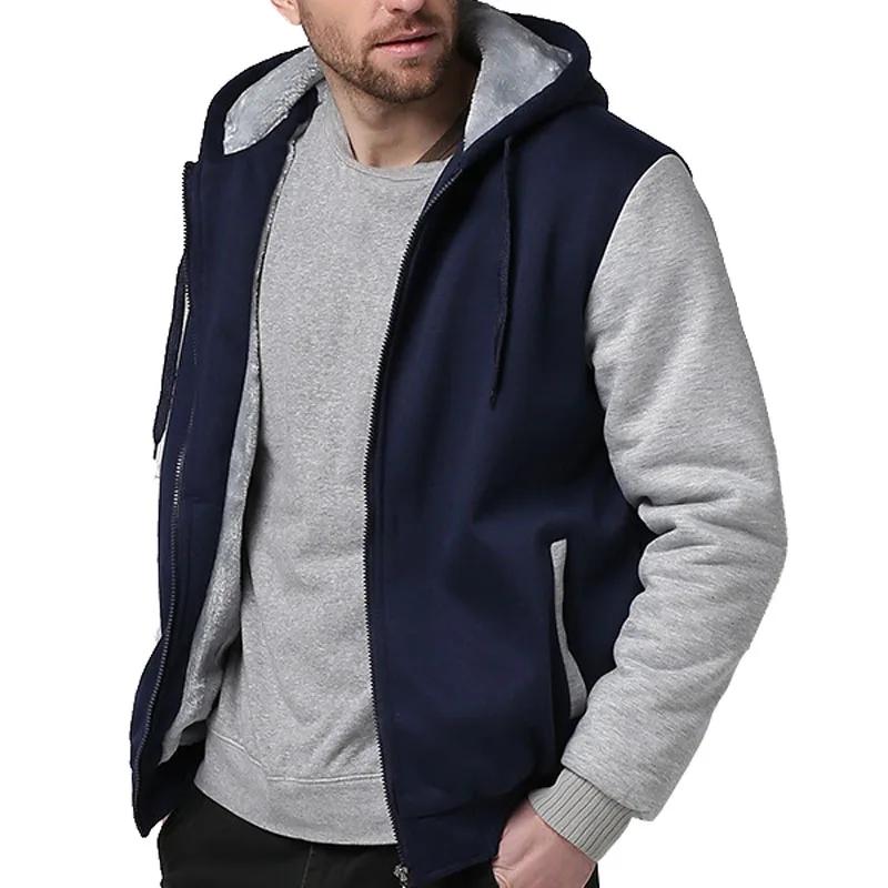 Sweat-shirt à Capuche en Polaire Épaisse et Chaude pour Homme, Veste de Grande Taille, 7XL, 8XL, 9XL