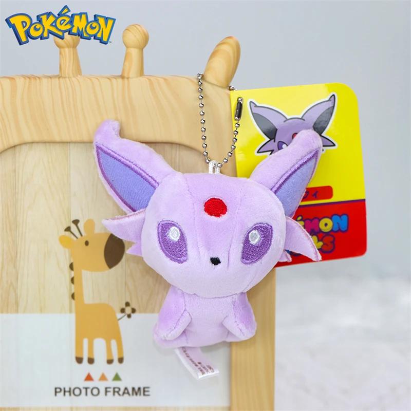 Pokemon Eevee Umbreon Sylveon Espeon Vaporeon jouets en Peluche porte-clés Gengar Duskull Haunter Fl