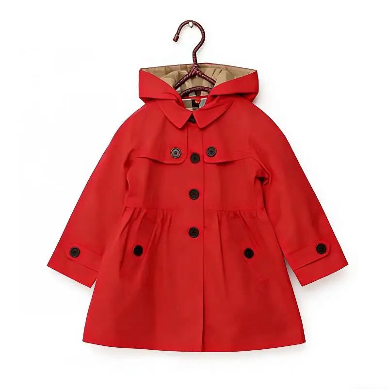 Veste coréenne pour enfants, version printemps-automne, cardigan de couleur unie, longue veste décon