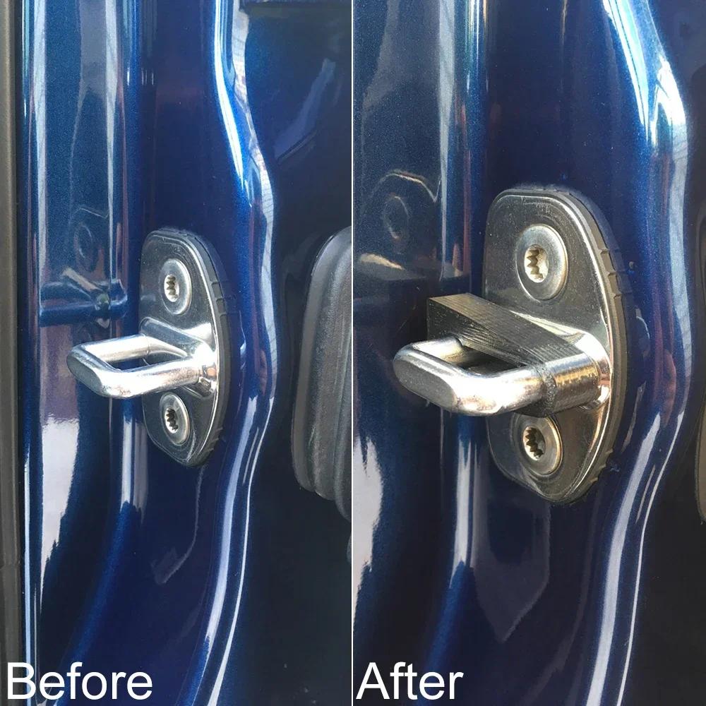 Amortisseur de serrure de porte, joint d'amortissement absorbant les chocs, pour VW Caddy Golf 6 7 J