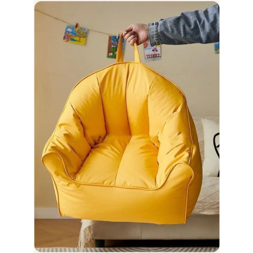 Mini canapé paresseux pour enfant, fauteuil de lecture, pouf individuel imperméable pour balcon, cha