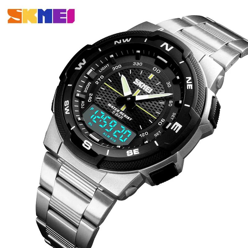 SKMEI 1370 luxe entièrement en acier affaires montre étanche Relogio Masculino montre hommes mode Sp