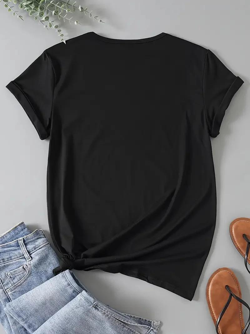 T-shirt d'été imprimé mignon pour femmes, style coréen Ins, OOTD, Y2K, rétro, mode streetwear, Haraj