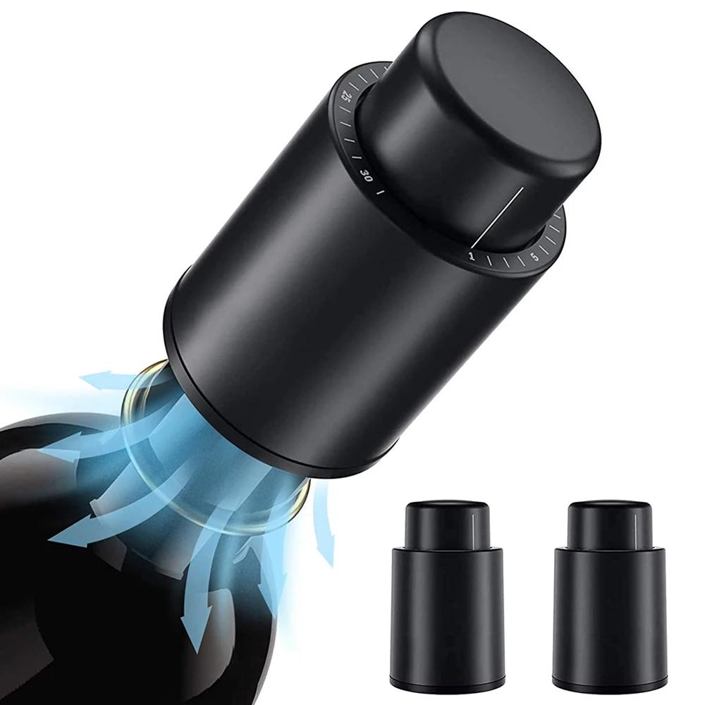 Bouchon de bouteille de vin sous vide, stockage scellé, bouchon de vin à mémoire de forme sous vide,
