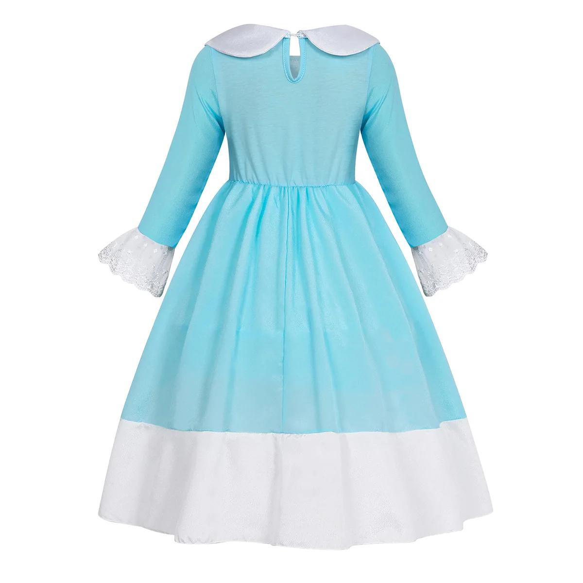 Robe Rosalina Cosplay pêche - Costume carnaval anniversaire enfants tenue paupières destruction