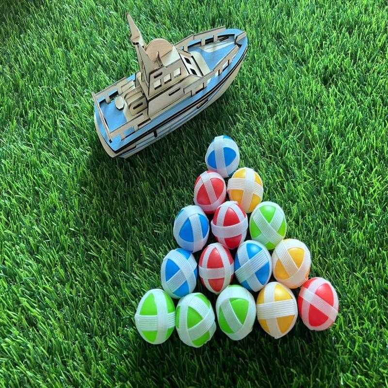 12 pièces enfants ventouse balle collante jouet Sports de plein air attraper balle jeu ensemble lanc