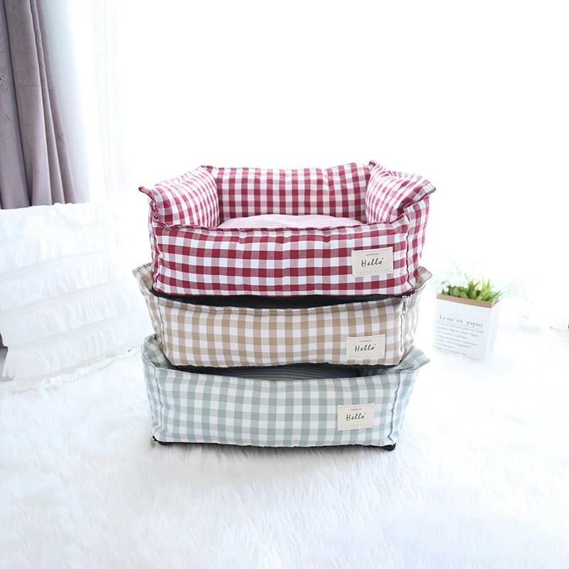 Lit pour chien chats chiot maison chenil pour chiens d'intérieur petit moyen chat canapé pour animau