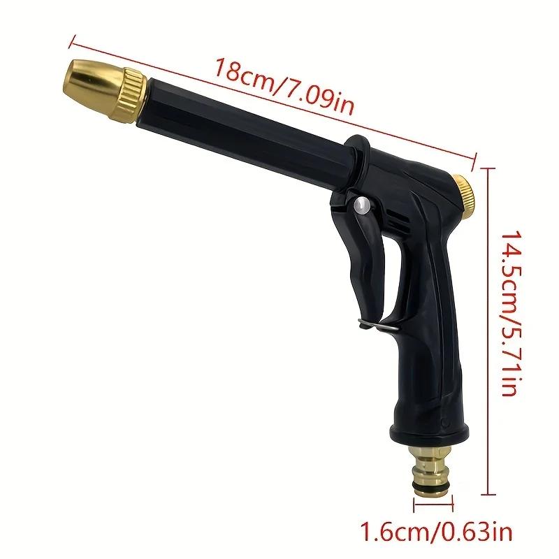 Nouveau tuyau magique extensible haute pression tuyau de lavage de voiture avec pistolet de pulvéris