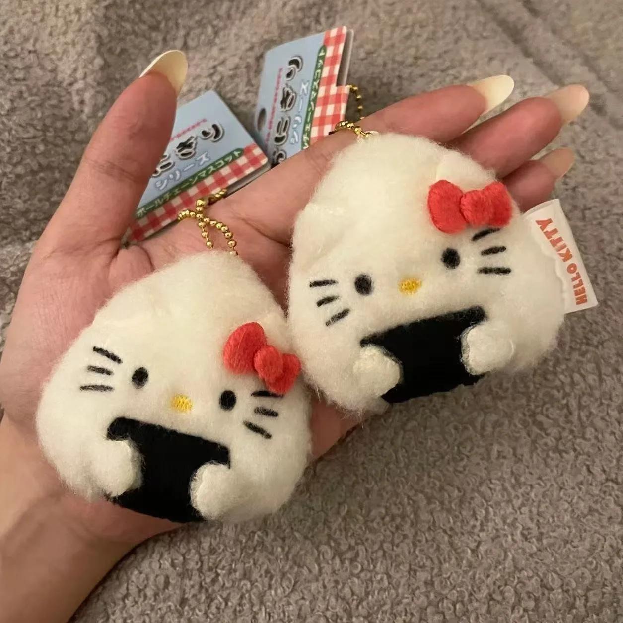 1 pièces rouleau de riz et de légumes Sushi pendentif en peluche chat poupée pendentif sac accessoir