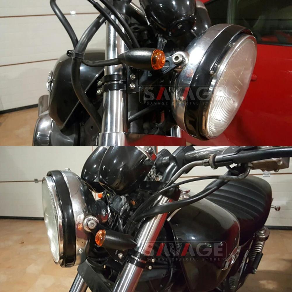 Pince de Support de phare de moto pour fourche de 41mm, Support de lampe frontale, Support de cligno