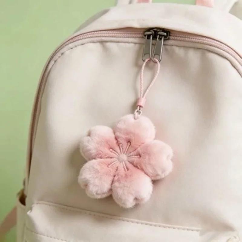 Nouvelle série Sakura 2026 : Pendentif porte-clés en peluche réconfortant, cadeau mignon pour fille,