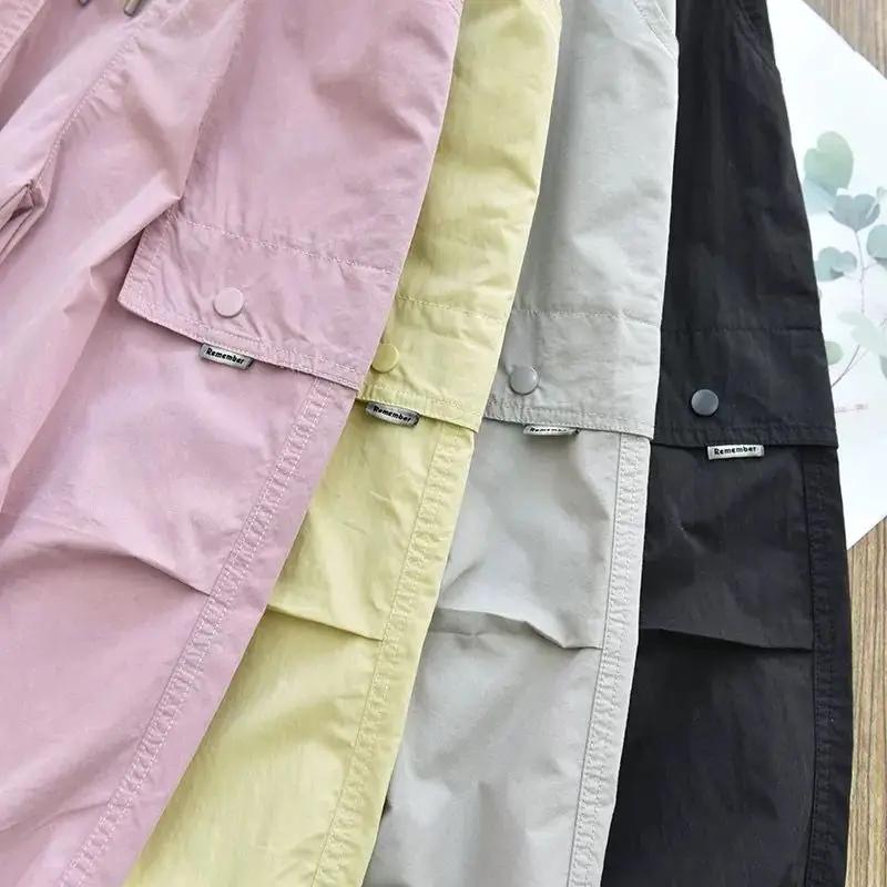 Vêtements de printemps à la mode pour enfants, jogging Cargo, pantalon élastique à la cheville, pant