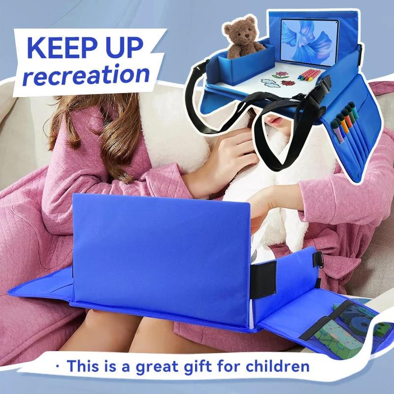 Plateau de siège de voyage pour enfants, pour voiture, Table de rangement de jouets pour enfants, pl