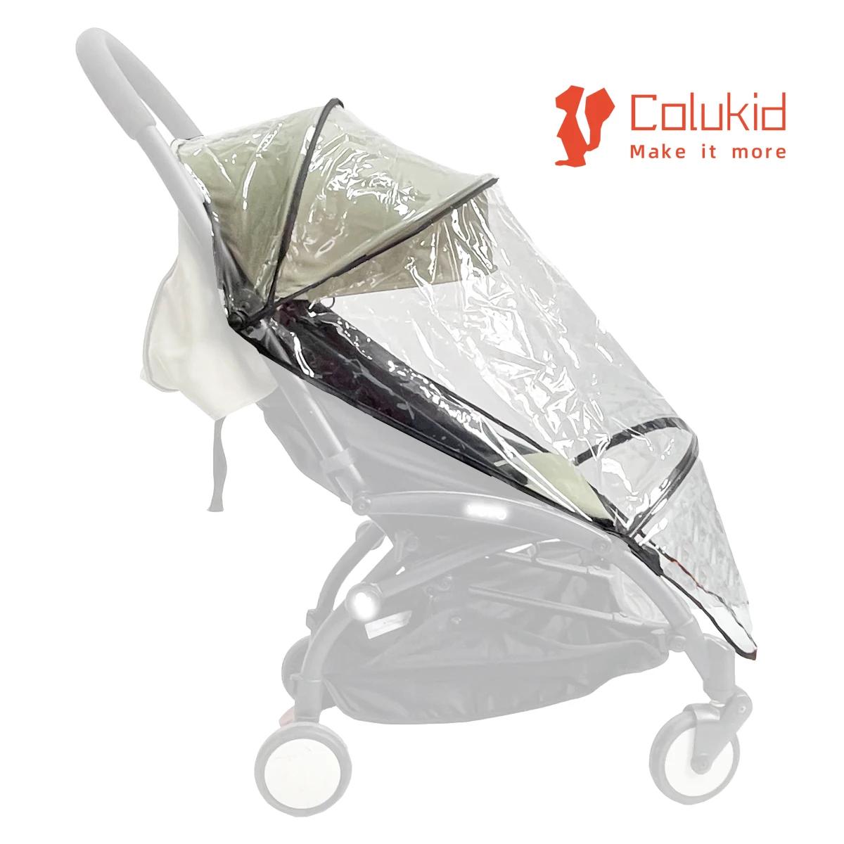 KID COLU ®   Accessoires de poussette pour bébé, housse de pluie, housse EVA étanche, Compatible ave