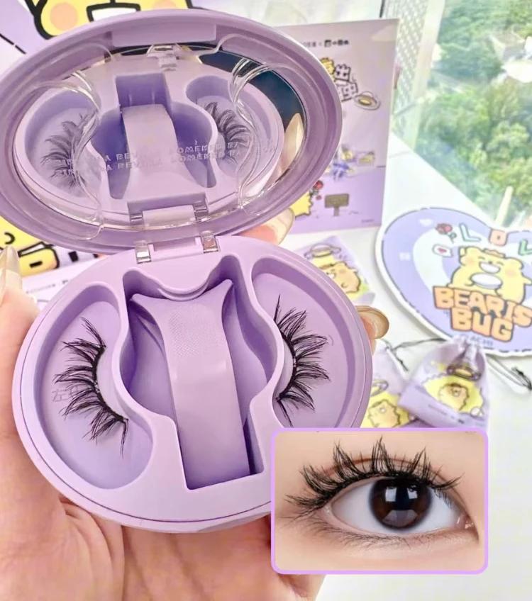 WOSADO cils magnétiques haut de gamme grossissant les yeux pas d'adhésif réutilisable magnétique fau