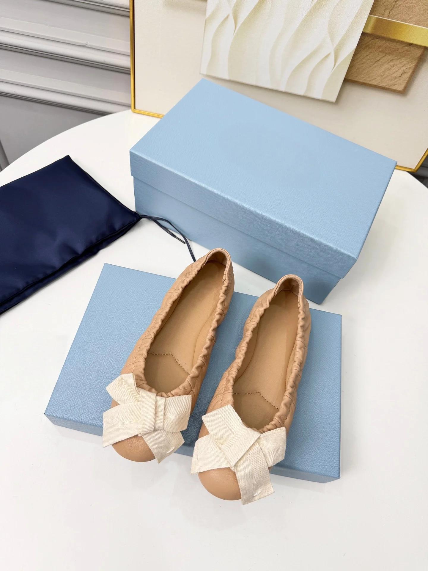 Chaussures plates décontractées de marque de luxe, style slip-on, en peau de mouton, ultra-légères p