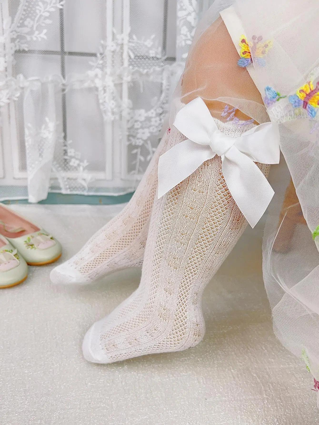 4 paires de chaussettes anti-mosquio pour bébé fille