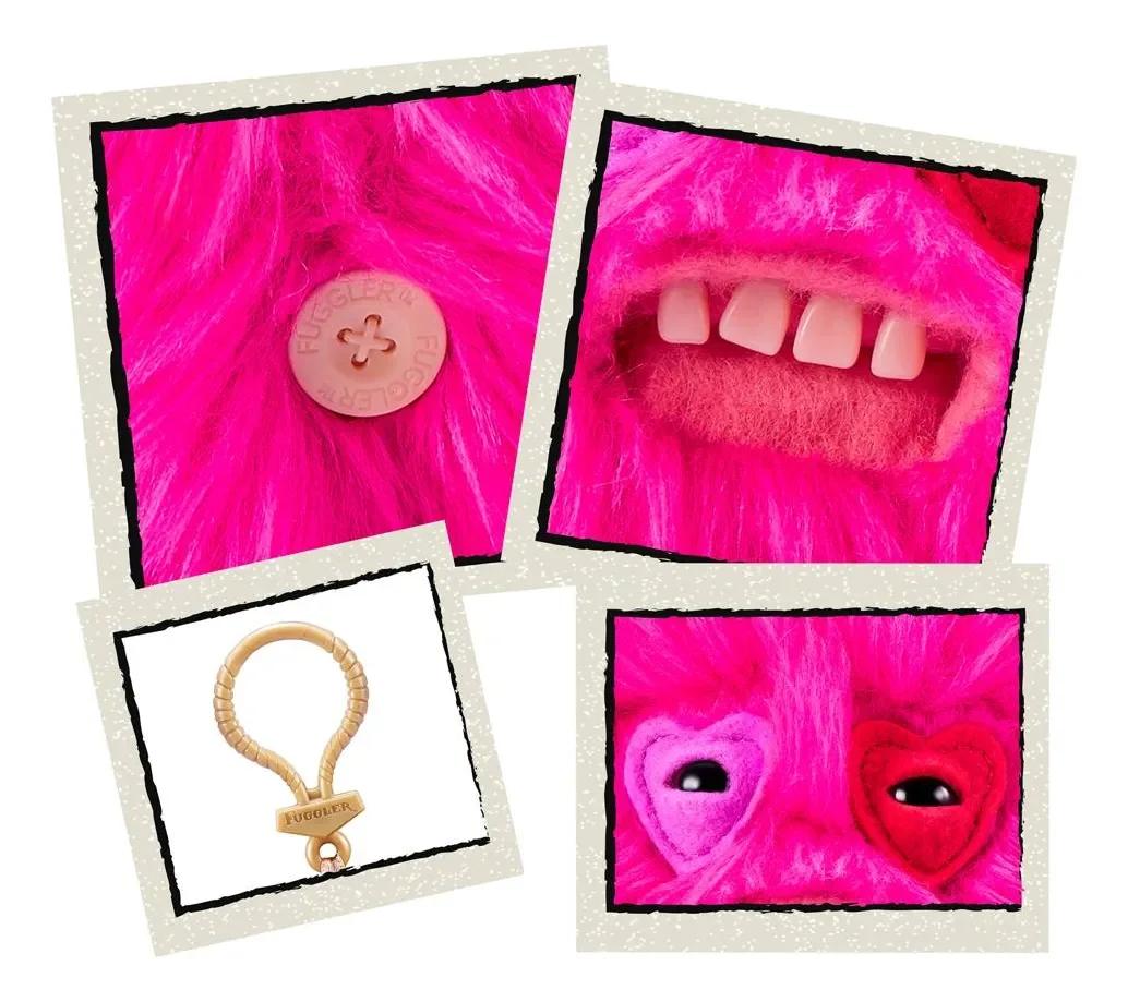 Porte-clés Fuggler Original série 5, jouets en Peluche monstre laid drôle, sac à dos de dessin animé