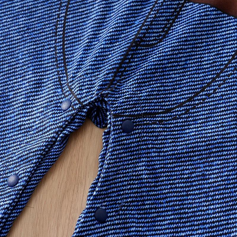 Vêtements pour nouveau-nés de 0 à 24 mois, une pièce, dessin animé, manches longues, pantalon, Banqu