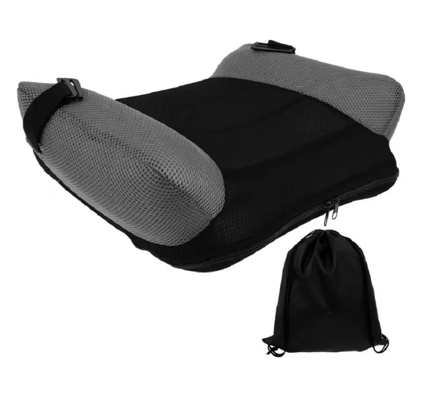 Coussin de siège rehausseur de voiture gonflable, siège rehausseur Portable avec sac de rangement, t