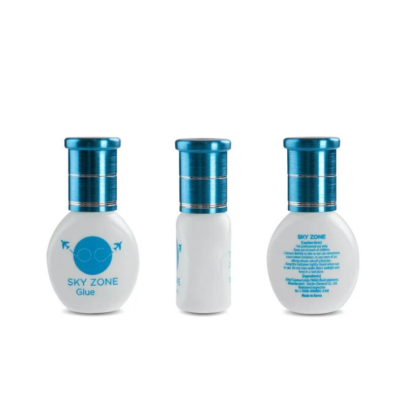 5/10 Bottles 5ml Lady Black Eyelash Extension Glue Sky Zone Strong Fast Drying False Eyelashes Glue 