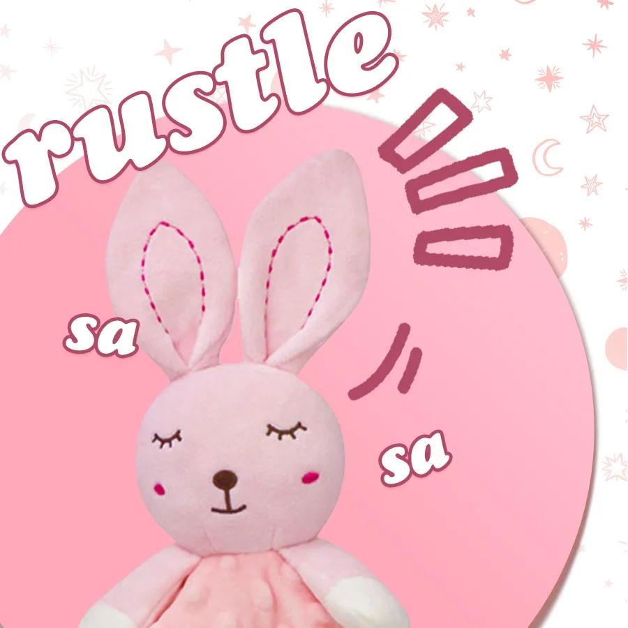 Couverture personnalisée avec nom bébé - Cadeau nouveau-né étiquettes hochets ensemble douillet