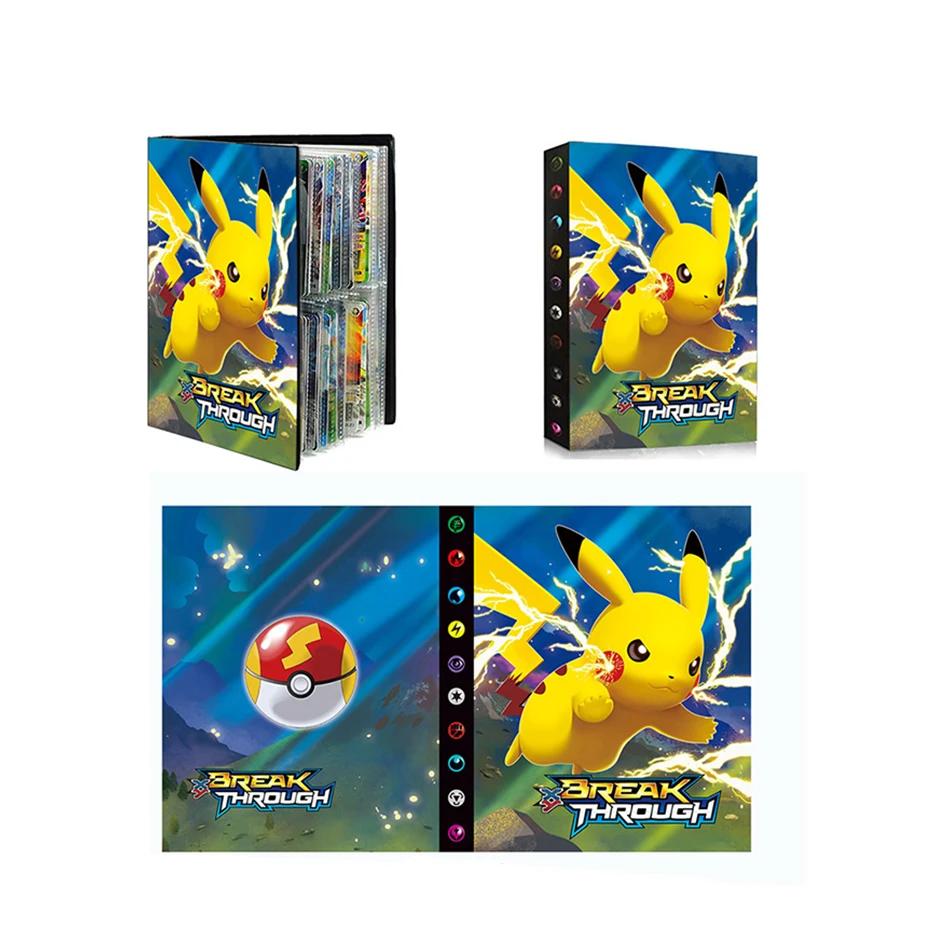 Classeur de collection Pokémon Charizard Mewtwo, protège-cartes anime, carnet pour album Pokémon, al