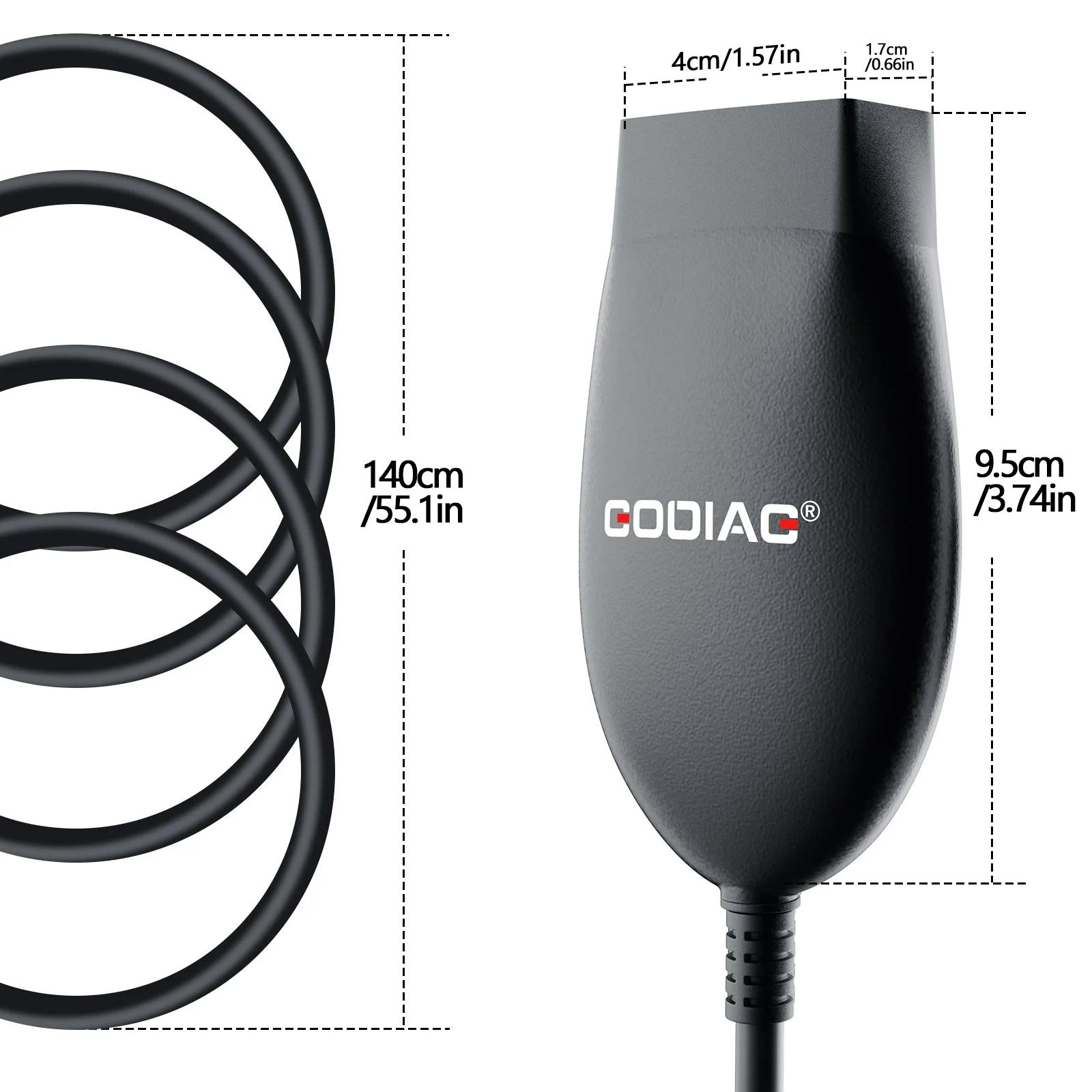 GODIAG GD101 J2534 Compatible avec J2534 Passthru & ELM327 Diagnostiquer J1979 Véhicules compatibles