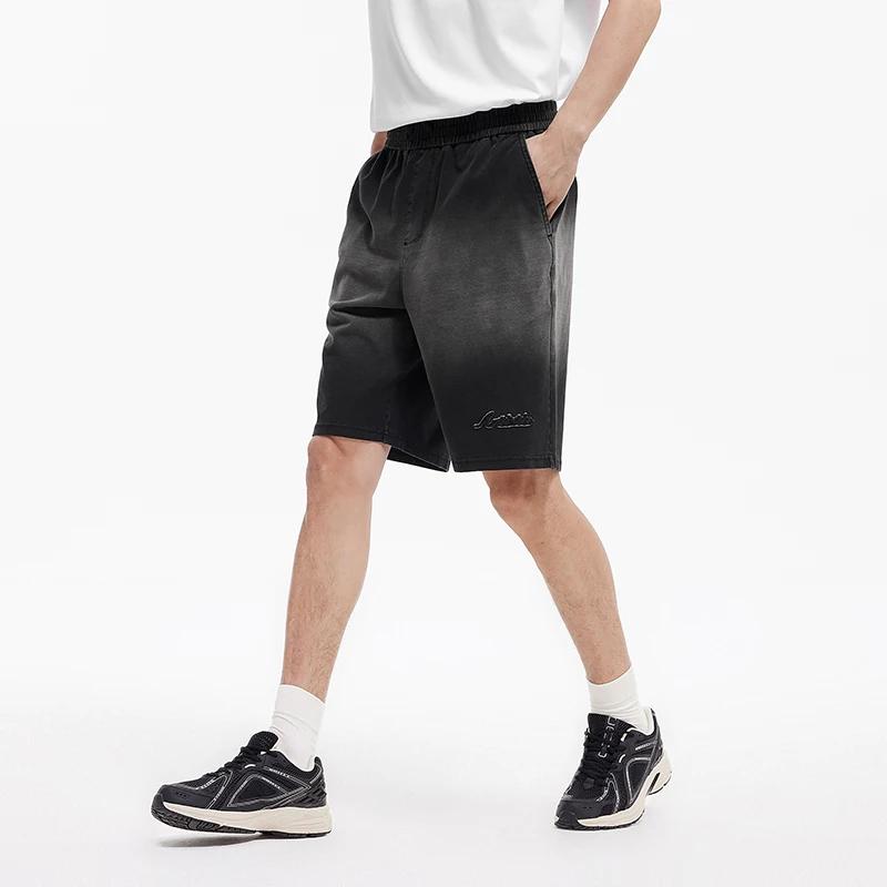 Shorts en jean pour homme Semir 2026, broderie vintage, coupe ample, décontracté, mode, doux, pour t