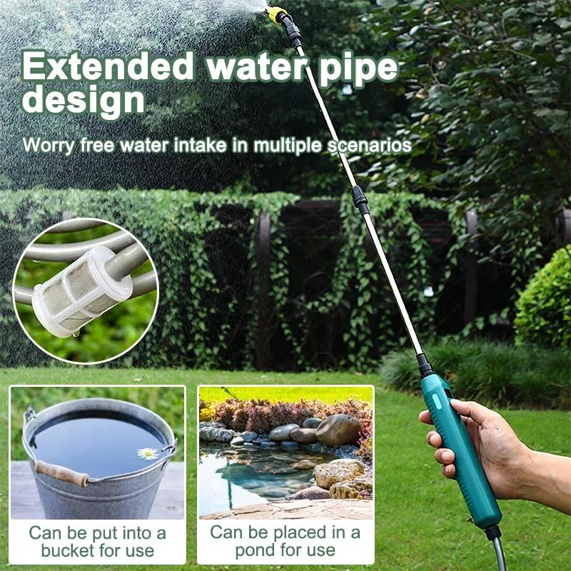 Baguette de pulvérisation électrique Portable 2400mAh, outil d'irrigation, 3 buses de brume, arroseu
