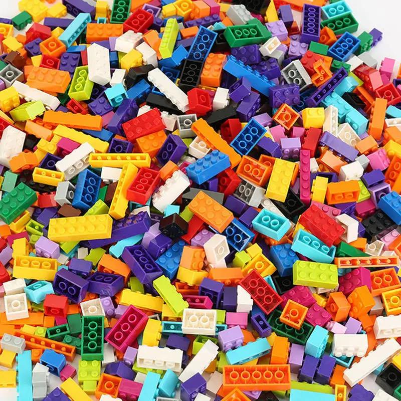 Bricolage blocs de construction créatifs grand ensemble ville blocs de construction classiques assem