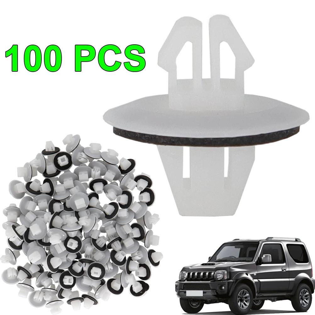 Support de moulage pour montage de voiture, 100 pièces/ensemble, Clips de garniture pour Suzuki Jimm