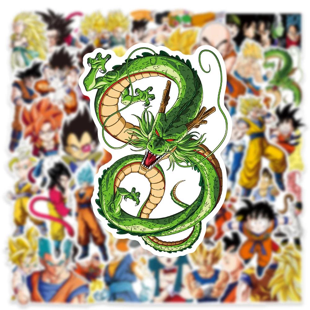 10/30/50pcs Classique Japon Anime Dragon Ball Autocollants Enfants Autocollants Jouet BRICOLAGE Ordi