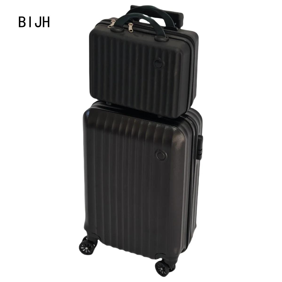 Ensemble de 2 pièces, boîtier de chariot de 20 pouces et combinaison de valise de 14 pouces, roues u