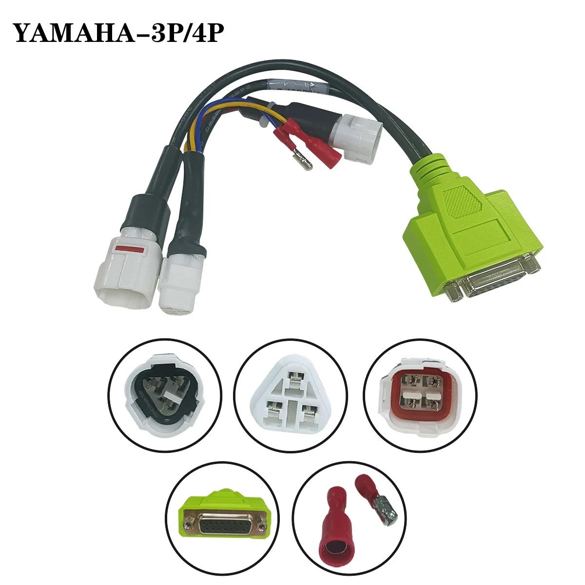 Câble connecteur pour Yamaha 3P/4P, outil de diagnostic moto