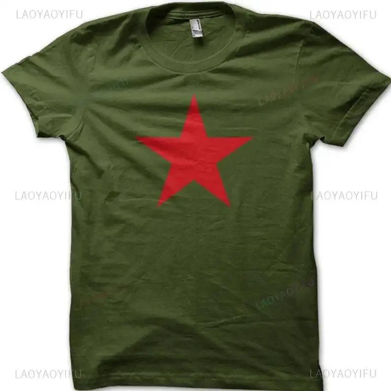 Étoile rouge soviétique Che Guevara révolution CCCP urss rétro graphique t-shirts femme homme Style 