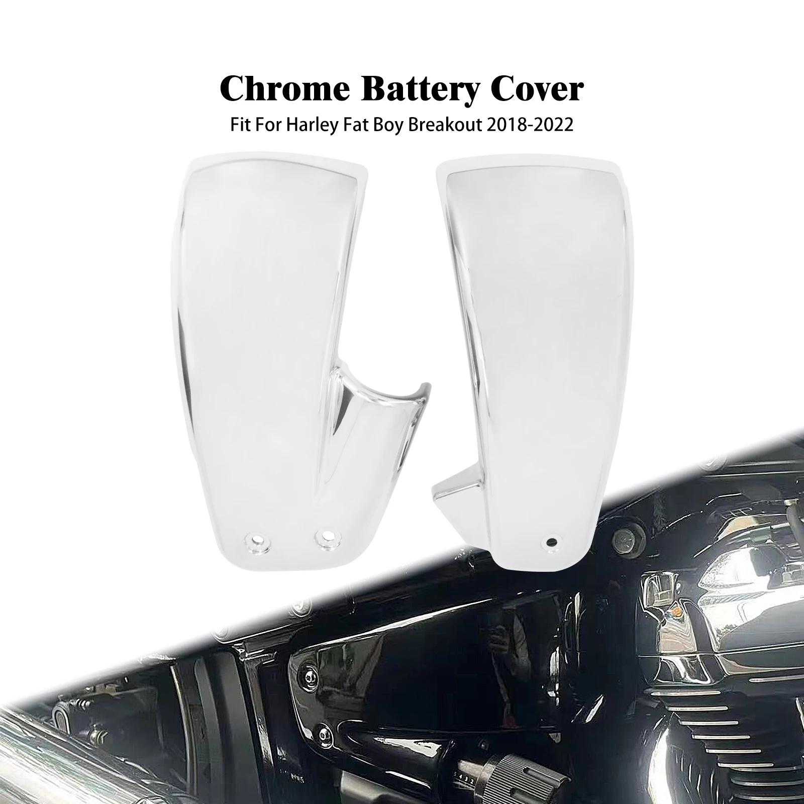 Couvercles latéraux de batterie de moto, protecteur latéral droit gauche adapté à Harley Softail M8,
