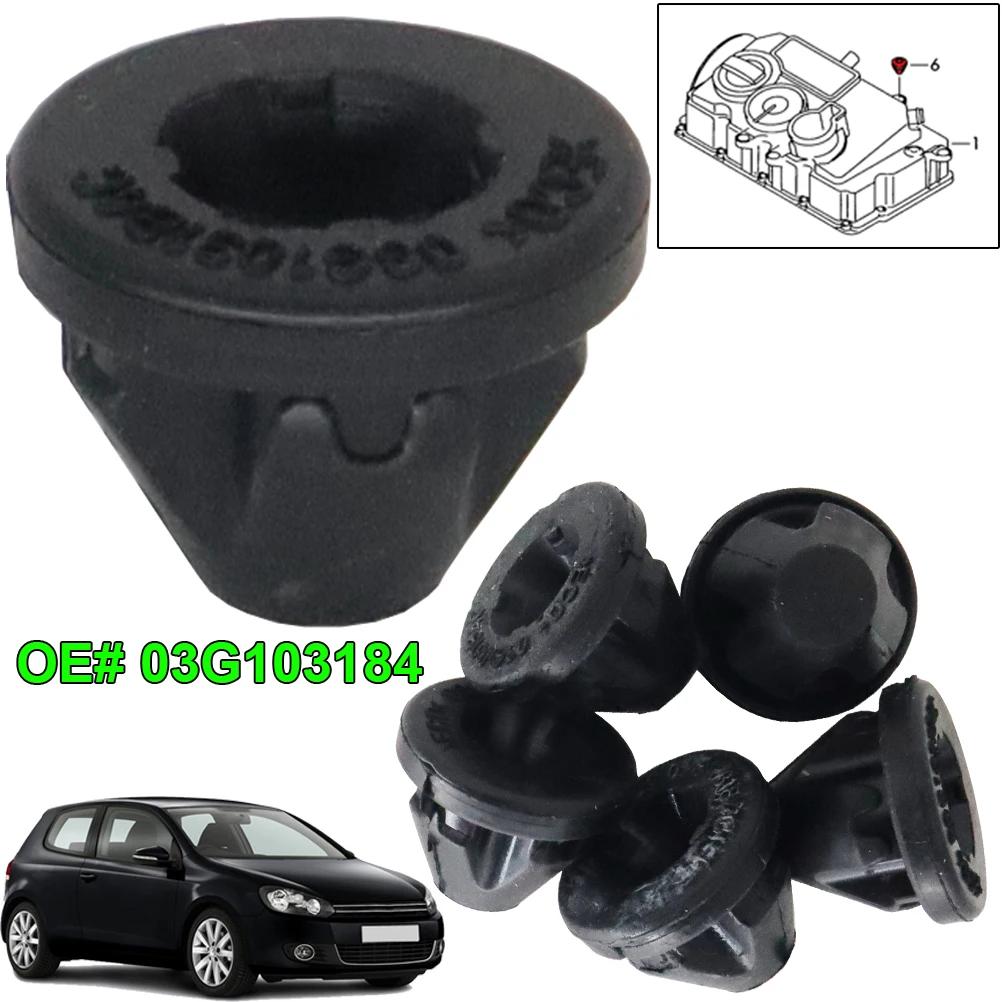 6X pour VW Golf Polo Audi A4 A6 Skoda Octavia siège couvercle de moteur de voiture œillet prise en c