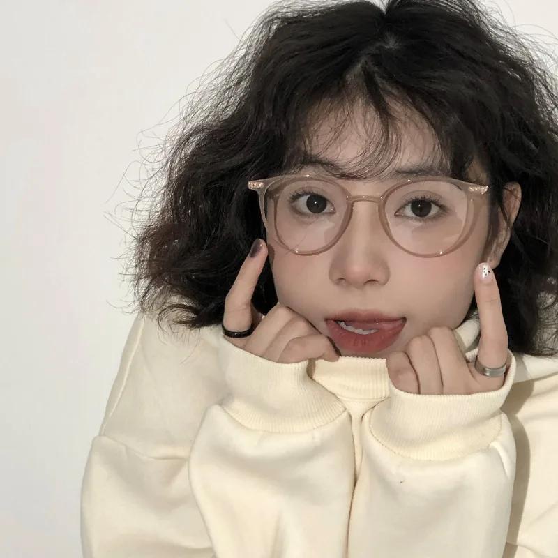 Nouvelles lunettes polygonales rondes unisexes pour hommes et femmes, monture en métal, verres simpl