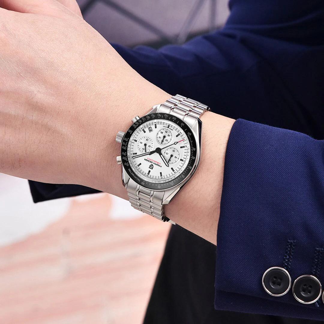 Montres pour hommes PAGANI DESIGN 2026 Nouvelle V5 PD1701 Montre à quartz de luxe pour hommes Sport 