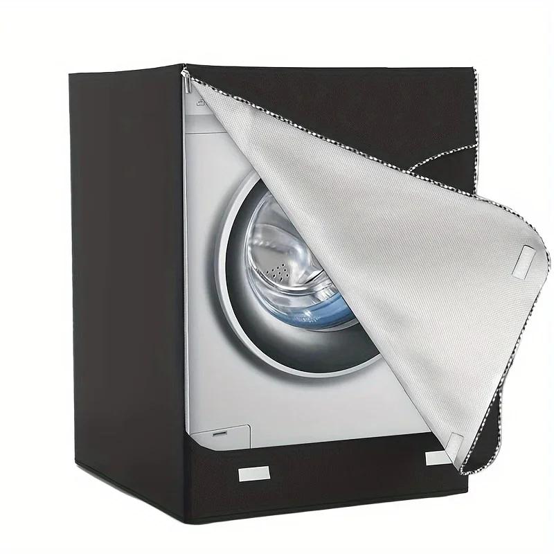 Housse de lave-linge, housse de lave-linge et sèche-linge imperméable Oxford robuste 420D, chargemen