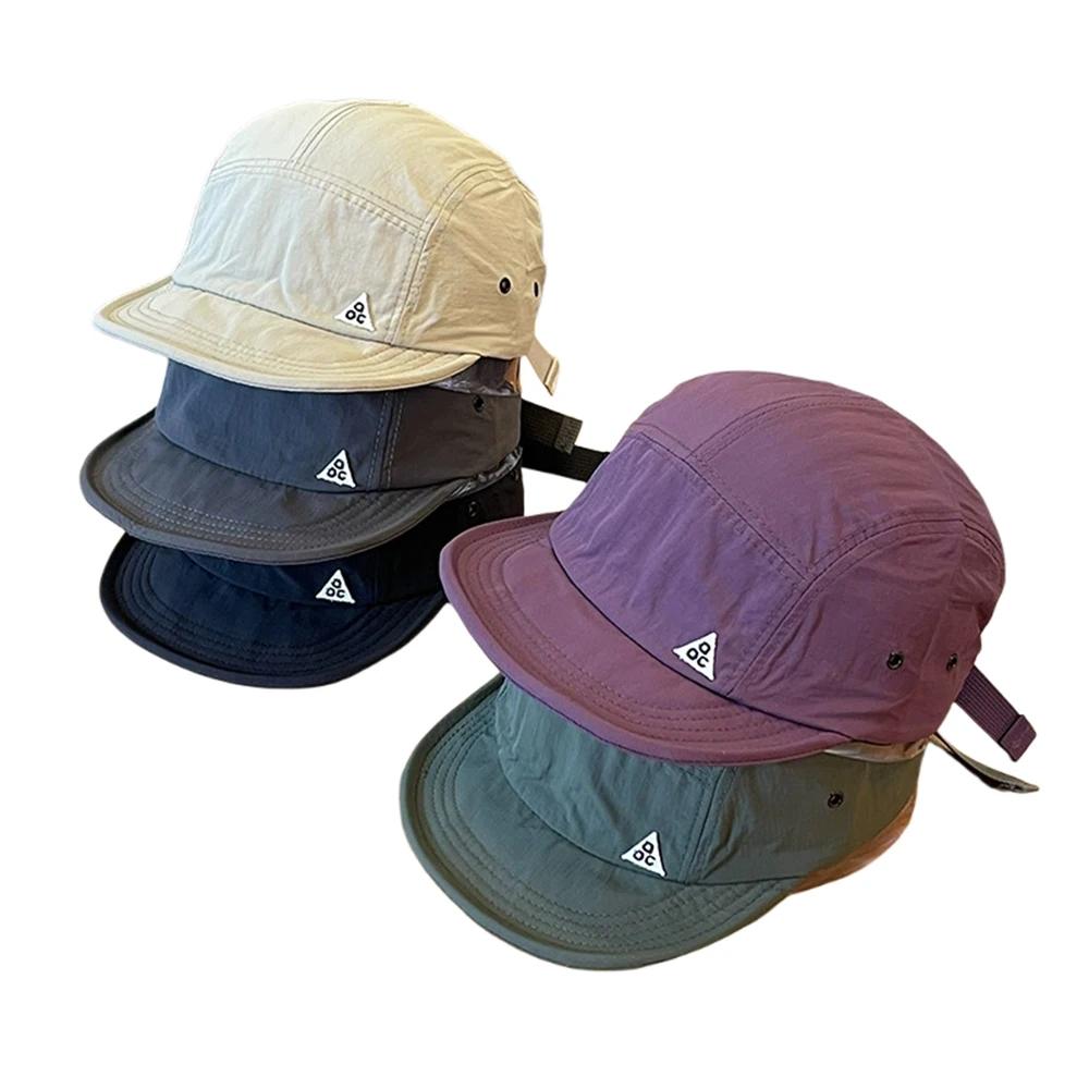 Casquette de Baseball à séchage rapide pour l'extérieur, chapeau de Baseball coréen à bord court pou