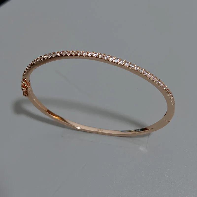 Top qualité mode beau bracelet pur Sterling 925 bijoux en argent pour les femmes conception bracelet