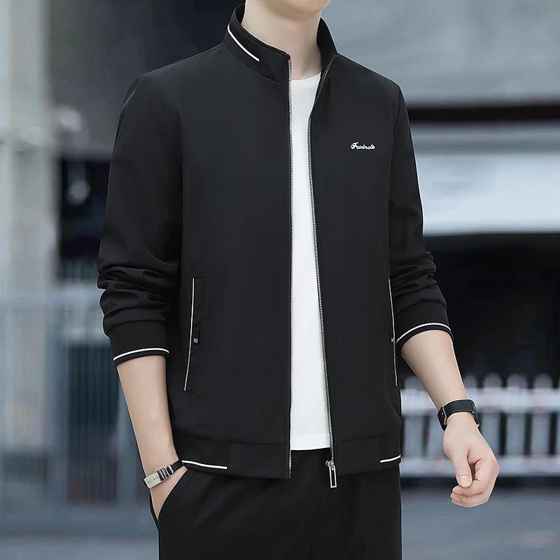 Veste à Revers pour Homme, Combinaison en Tissu, Confortable, Respirant, Absorption de la Sueur, Ver
