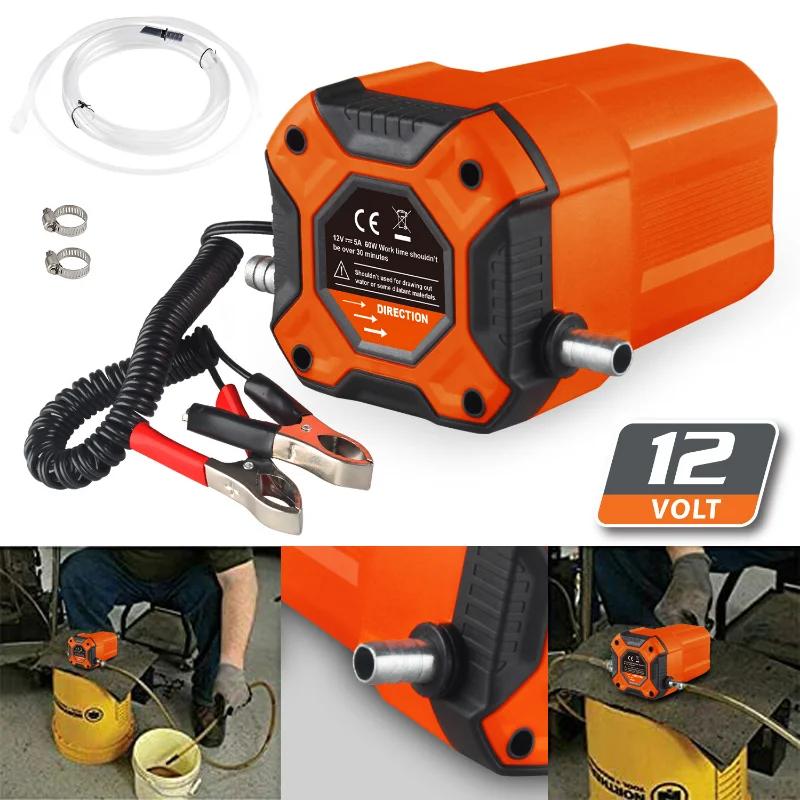 EADavid-Pompe d'aspiration d'huile de voiture électrique, 12V, 60W, livraison de carburant, huile mo