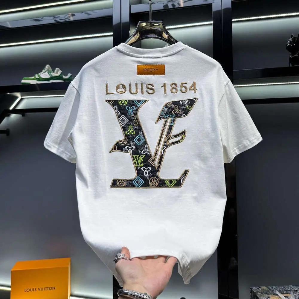 Vente en gros Nouveauté 2026 T-shirts à manches courtes pour hommes, T-shirts amples de luxe en coto