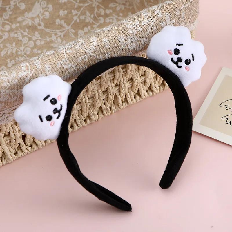 Bandeau BT21 koya RJ Shooky Man Tata Chimmy Cooky, dessin animé créatif, poupée mignonne, bandeau de