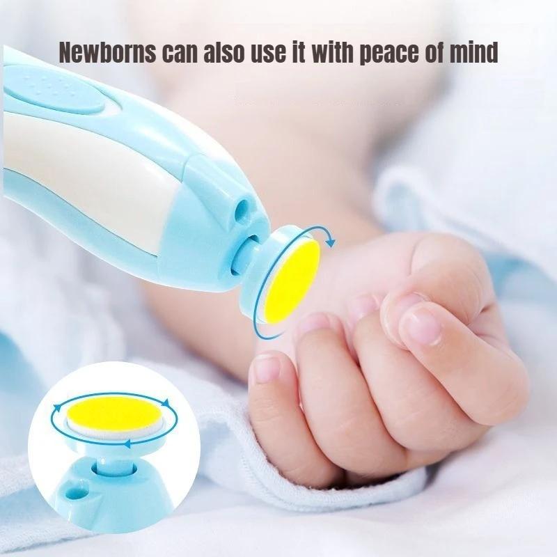 Coupe-ongles électrique multifonctionnel pour bébé, ensemble d'outils de manucure, coupe-ongles pour